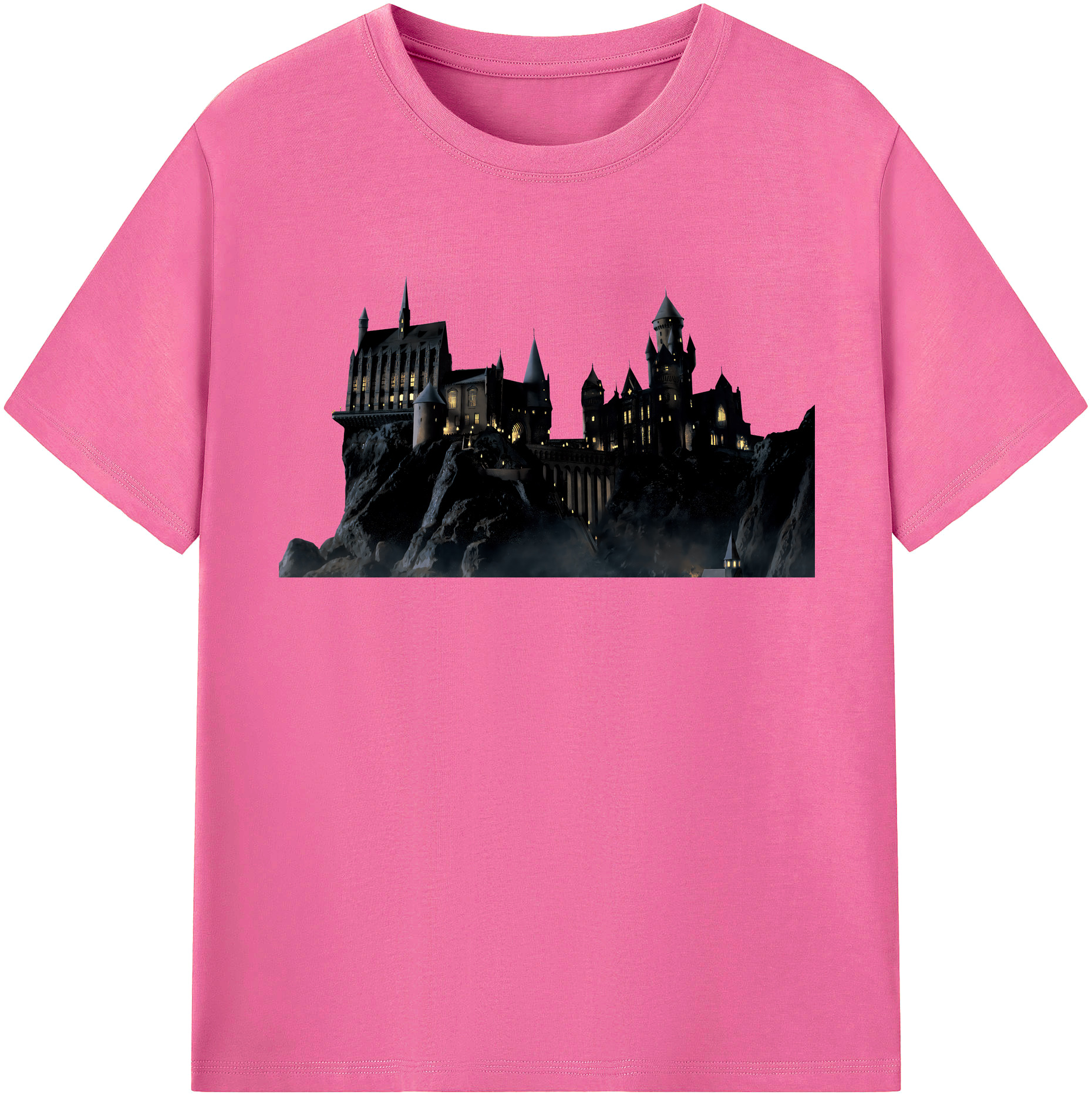 （画像用） Harry Potter ハリー・ポッターシリーズ レディースカジュアルプリントTシャツ（綿100％）